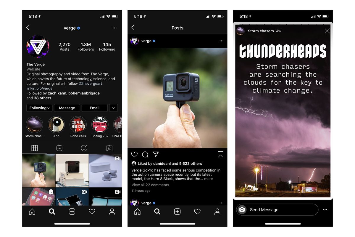 Instagram Now Provides Dark Mode How To Use It On Ios Android Devices Mobile Marketing Reads - how to enable dark theme roblox blog