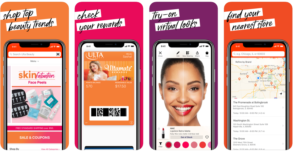 Best Ios Apps Ulta Beauty Makeup Skincare Mobile Marketing Reads