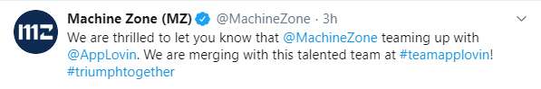machinezone-applovin-tweet-1 – mobile marketing reads