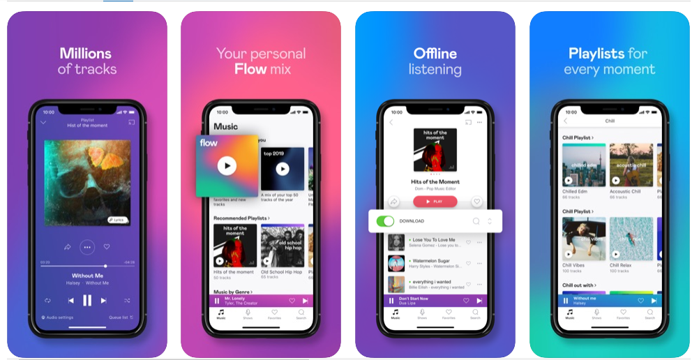 deezer-app – mobile marketing reads
