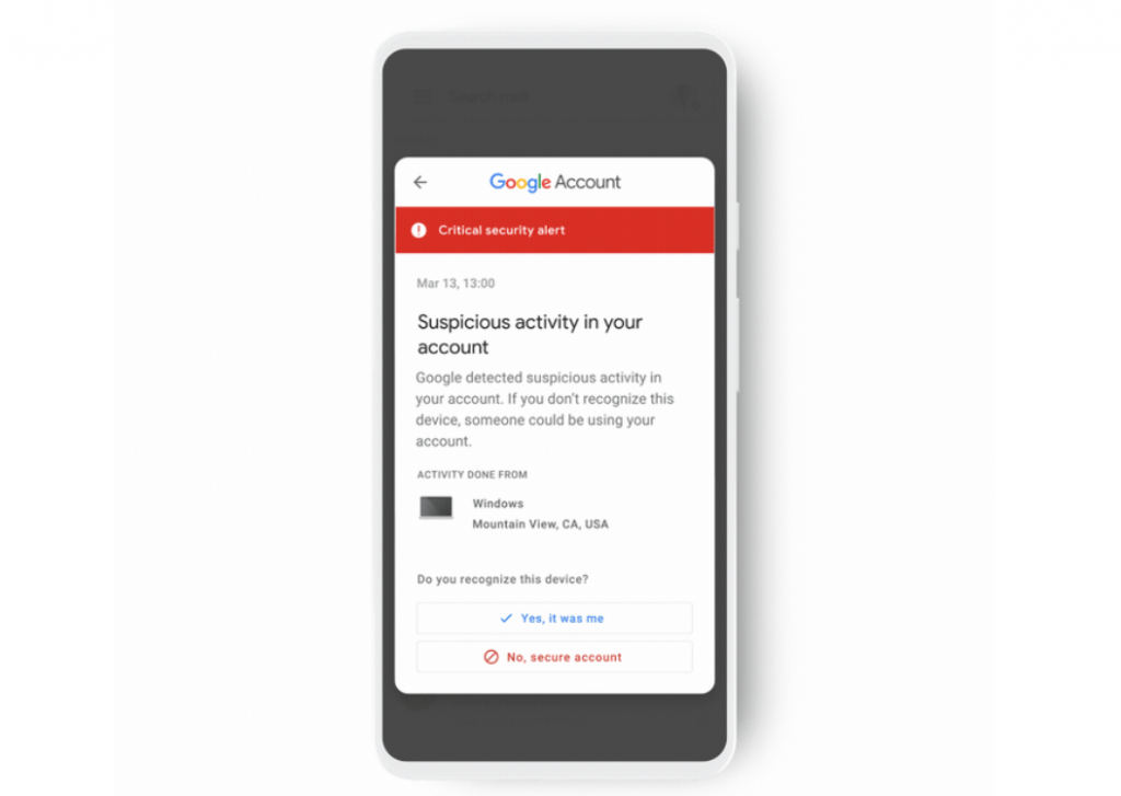 Google Introduces Cross-App Account Security Alerts | Mobile Marketing ...