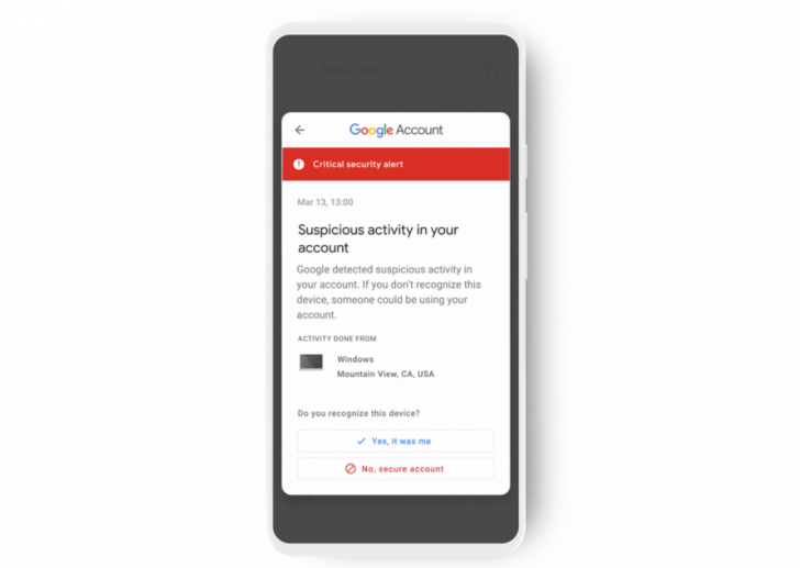 Google Introduces CrossApp Account Security Alerts Mobile Marketing