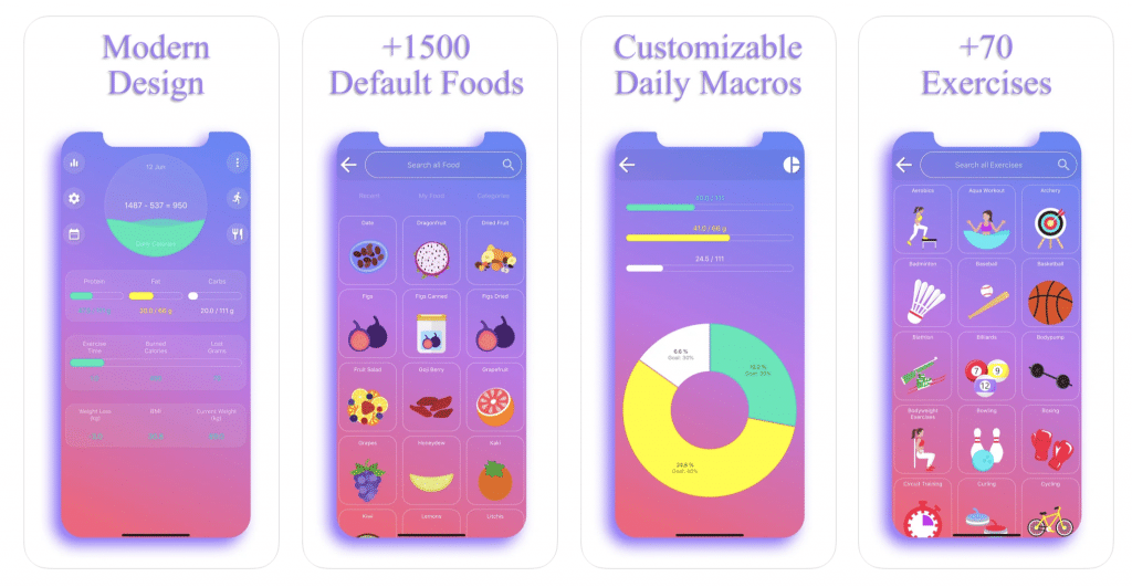 Calorie Counter app by EasyFit in the App Store