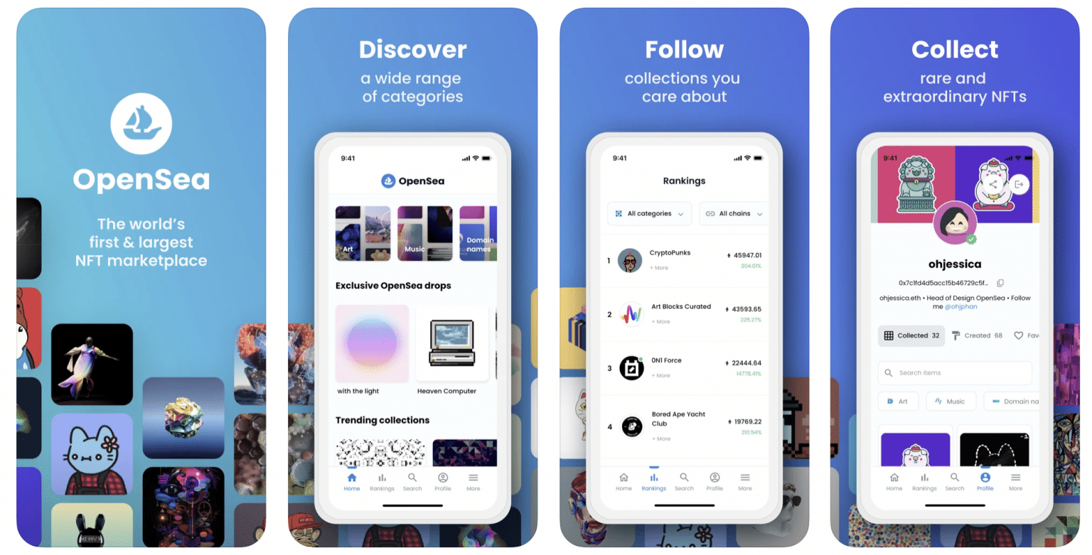 opensea-releases-a-mobile-app-but-you-can-t-buy-or-sell-nfts-on-it