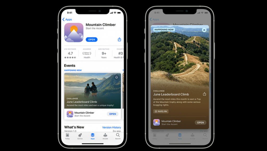 App Store Connect now lets developers access analytics for in-app events