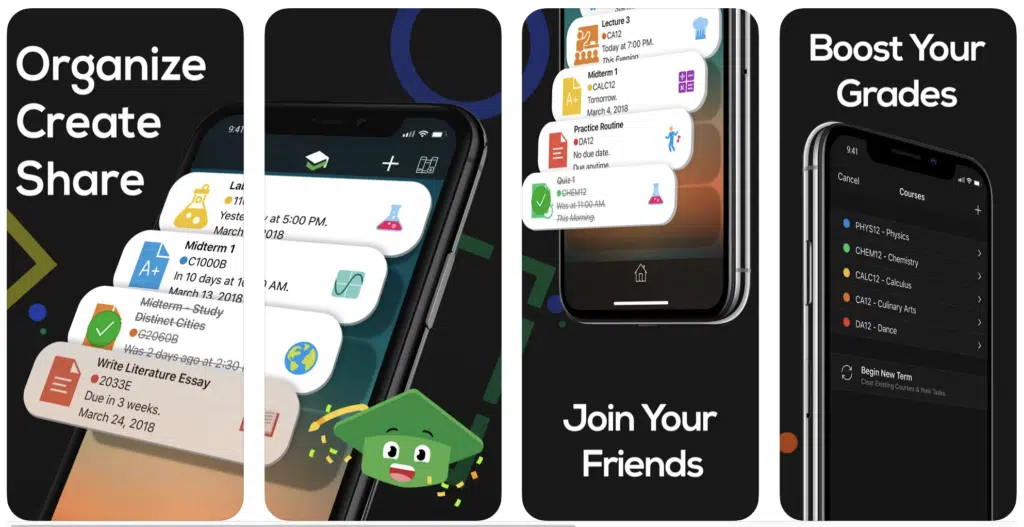 best iphone homework planner apps