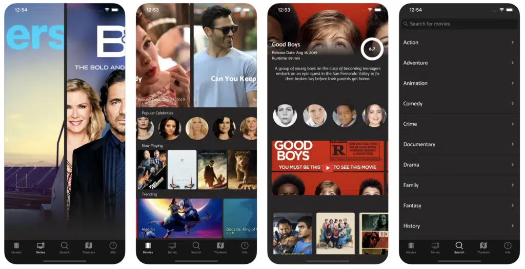 best iphone movie review app