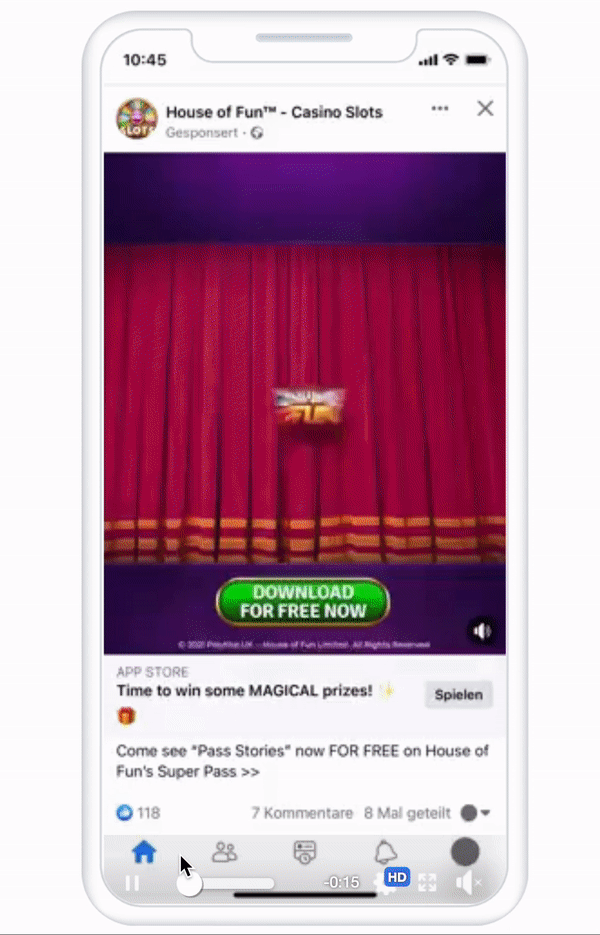 houseoffun gif – mobile marketing reads