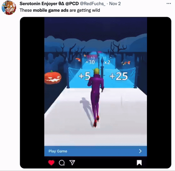 twerk race – mobile marketing reads