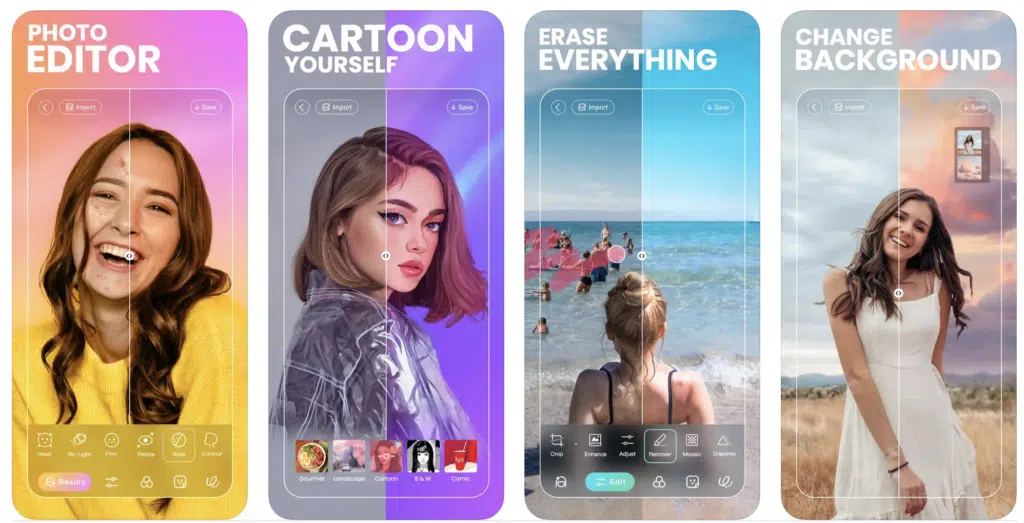 beauty plus photo editing app