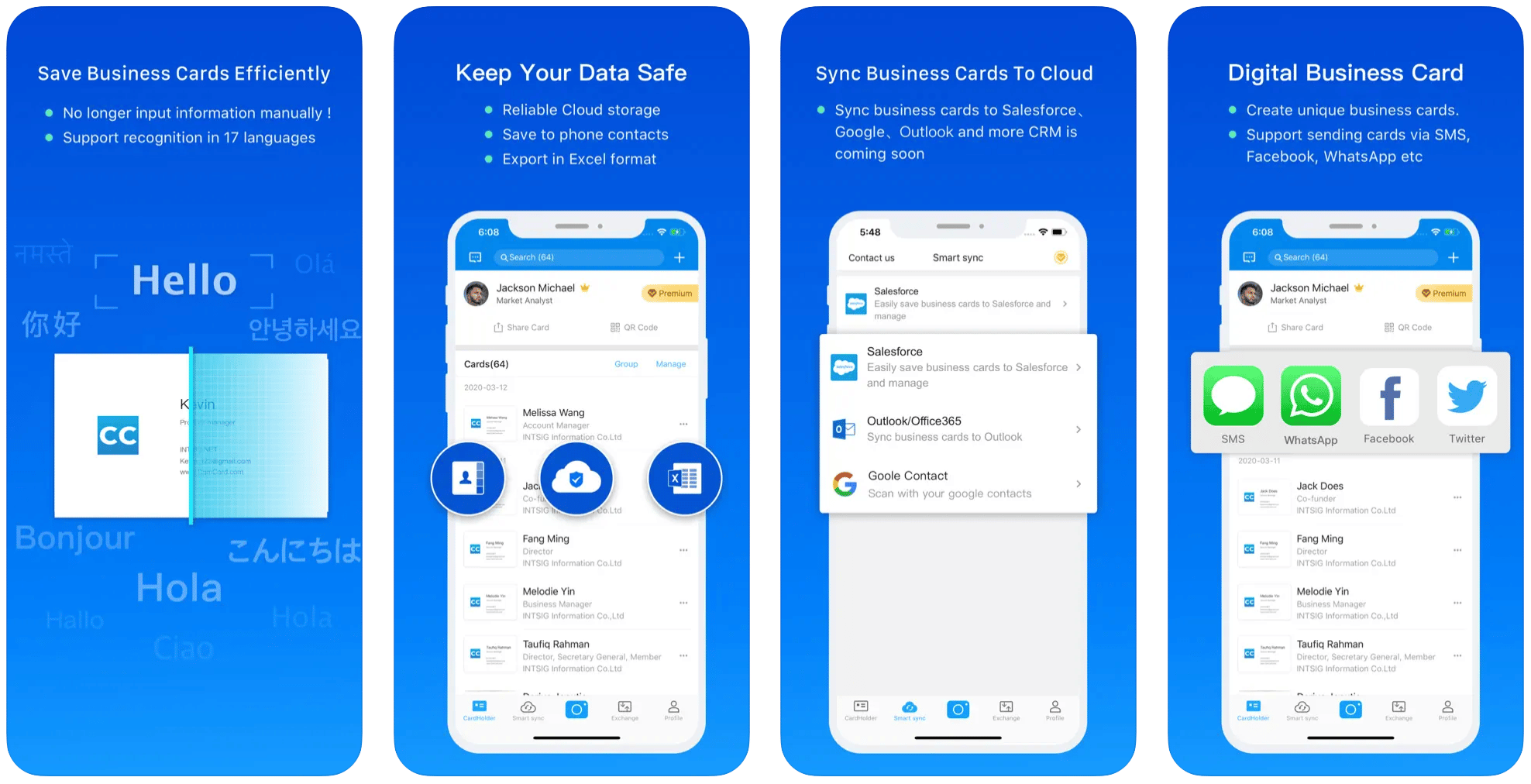 The 8 Best Business Card Apps for iPhone Mobile Marketing Reads