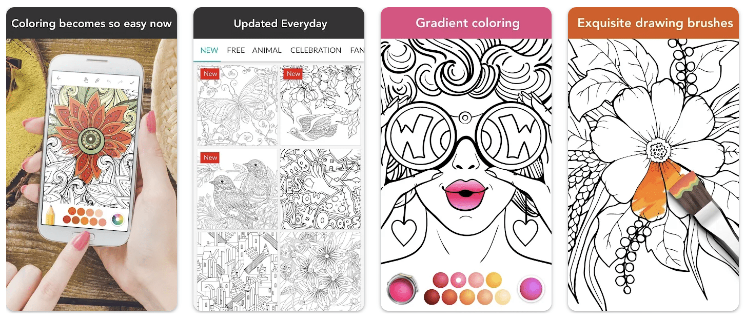 The 7 Best Coloring Apps For Android Mobile Marketing Reads   Colorfit Drawing Coloring 