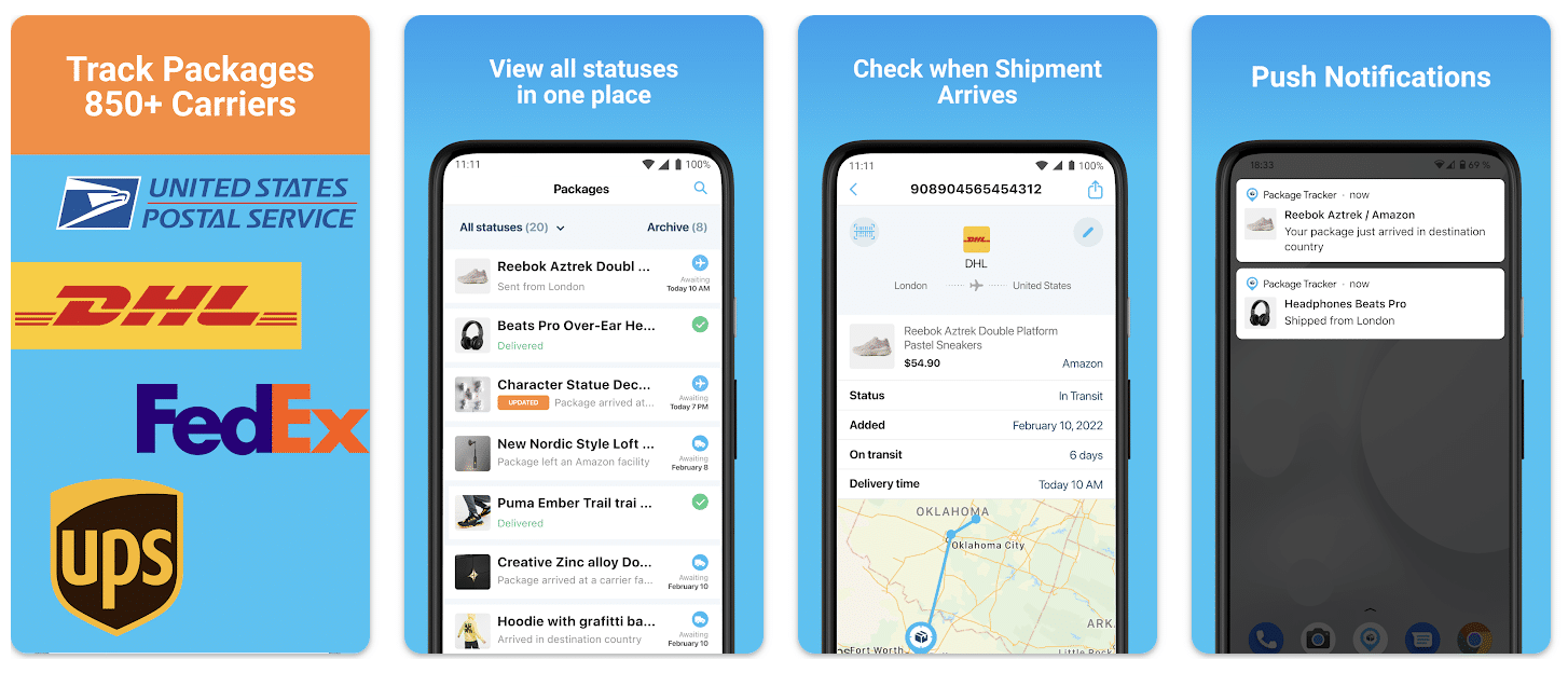 The 8 Best Package Tracking Apps | Mobile Marketing Reads