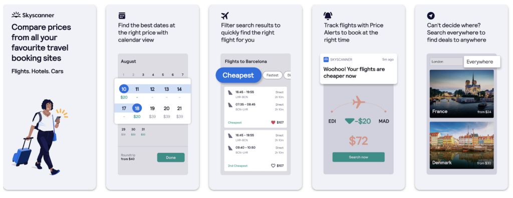 skyscanner – mobile marketing reads