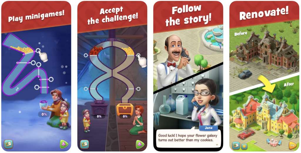 gardenscapes – mobile marketing reads