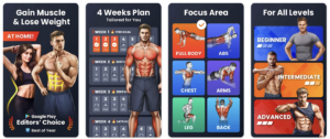 home workout - no equipment app