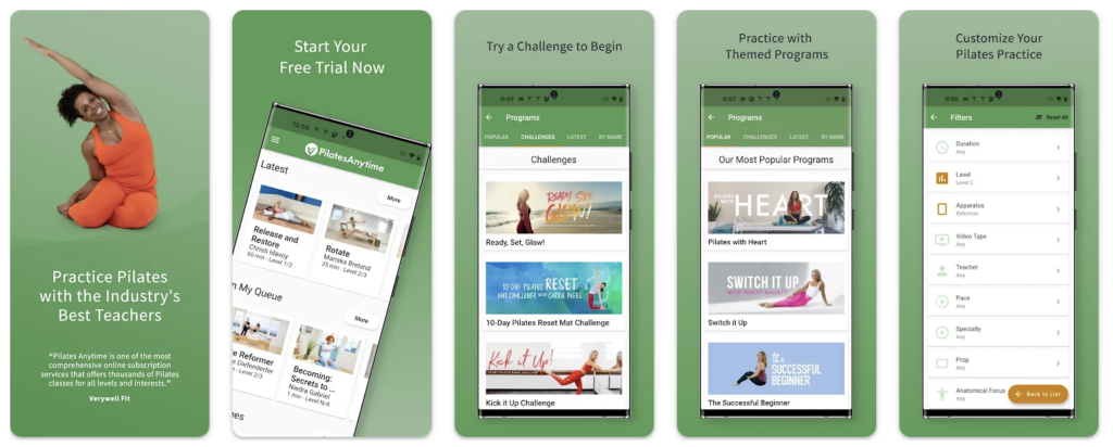 The Best Wall Pilates App