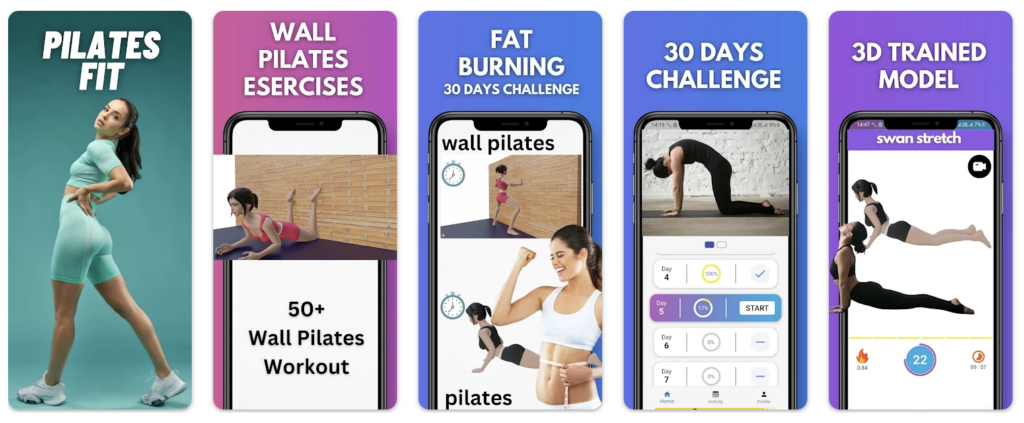 Wall Pilates workout at home - Apps on Google Play